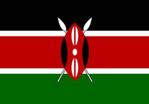 Kenia - Flaga